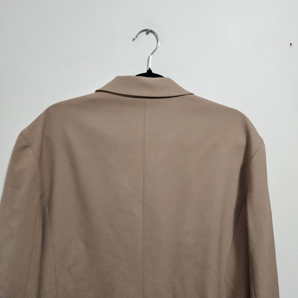 SOLD Aritzia Babaton Vogue Oversized City Wool Blazer Sz 1 S/M Camel - Picture 10 of 16